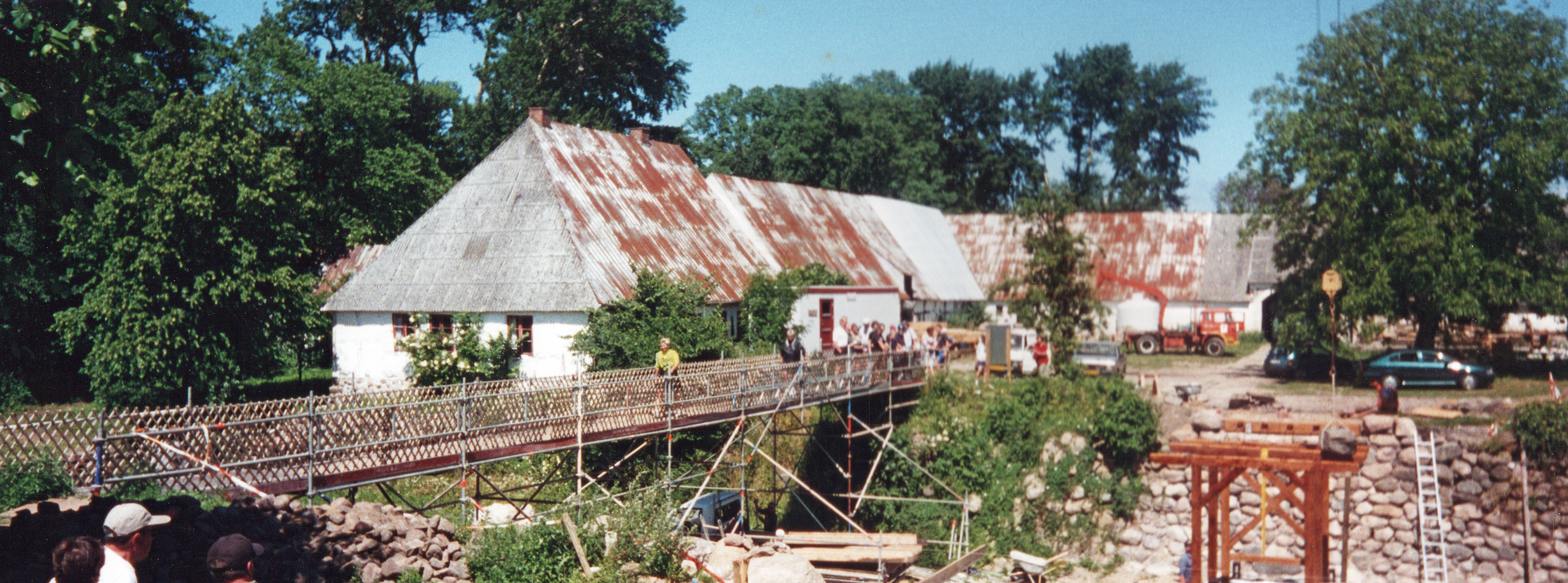 Restaurering af Søbygaard gårdsplads og bro