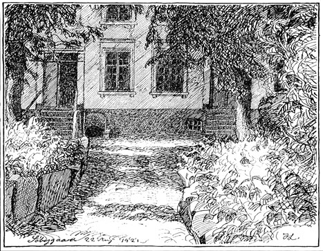 Stregtegning af Søbygaard