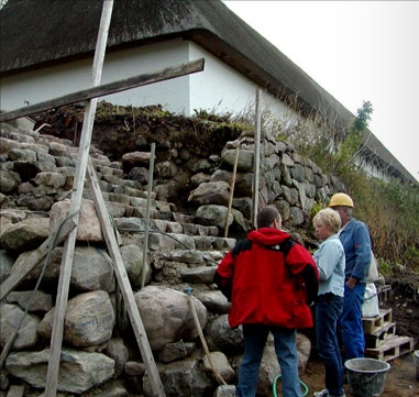 Udførelsen af stensætning